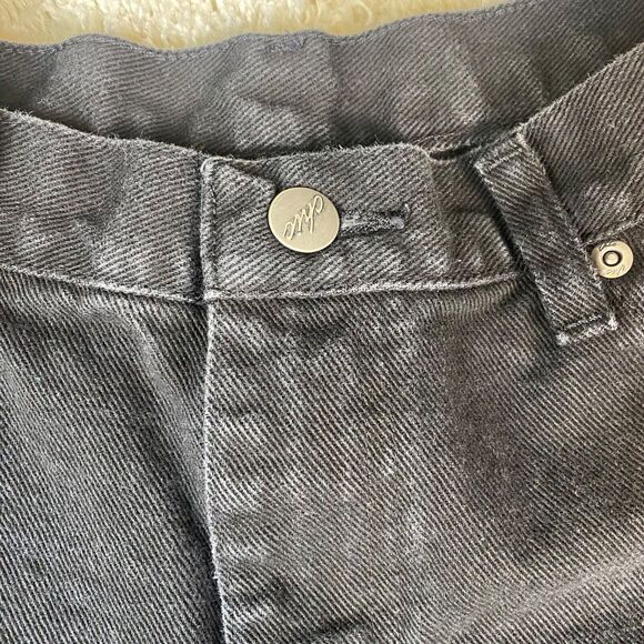 Vintage Chic Women's High Rise Black Denim Jeans sz 12p Cotton Made in USA Curvy - Picture 6 of 10